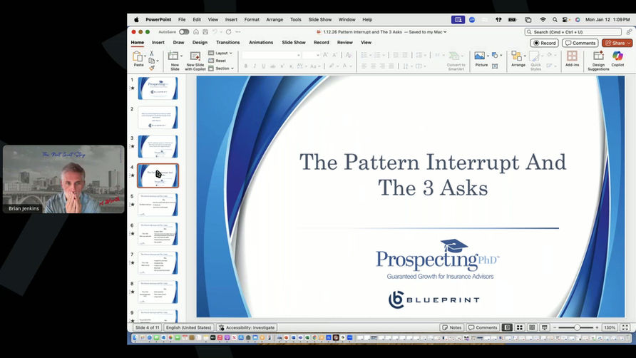 Pattern Interurrpt and the 3 Asks